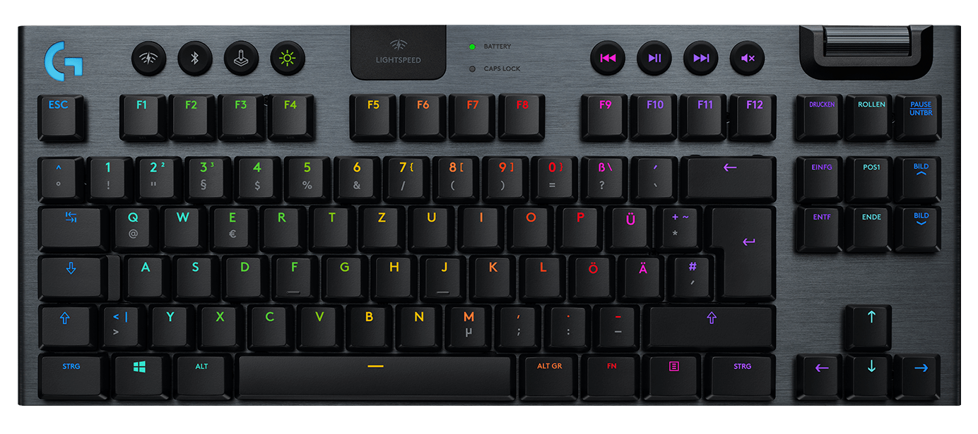 The Logitech G915 TKL Gaming Keyboard