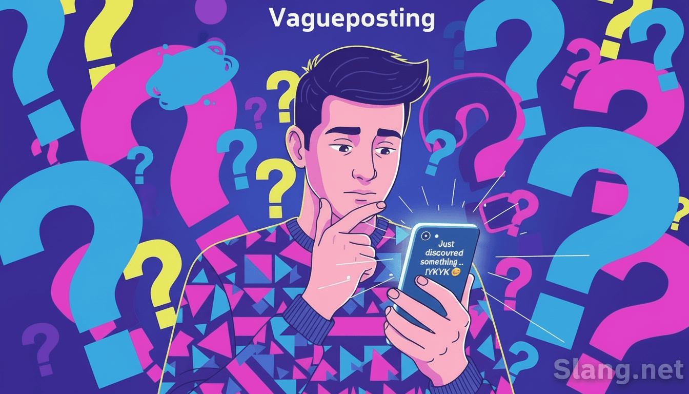 A user confused by vagueposting