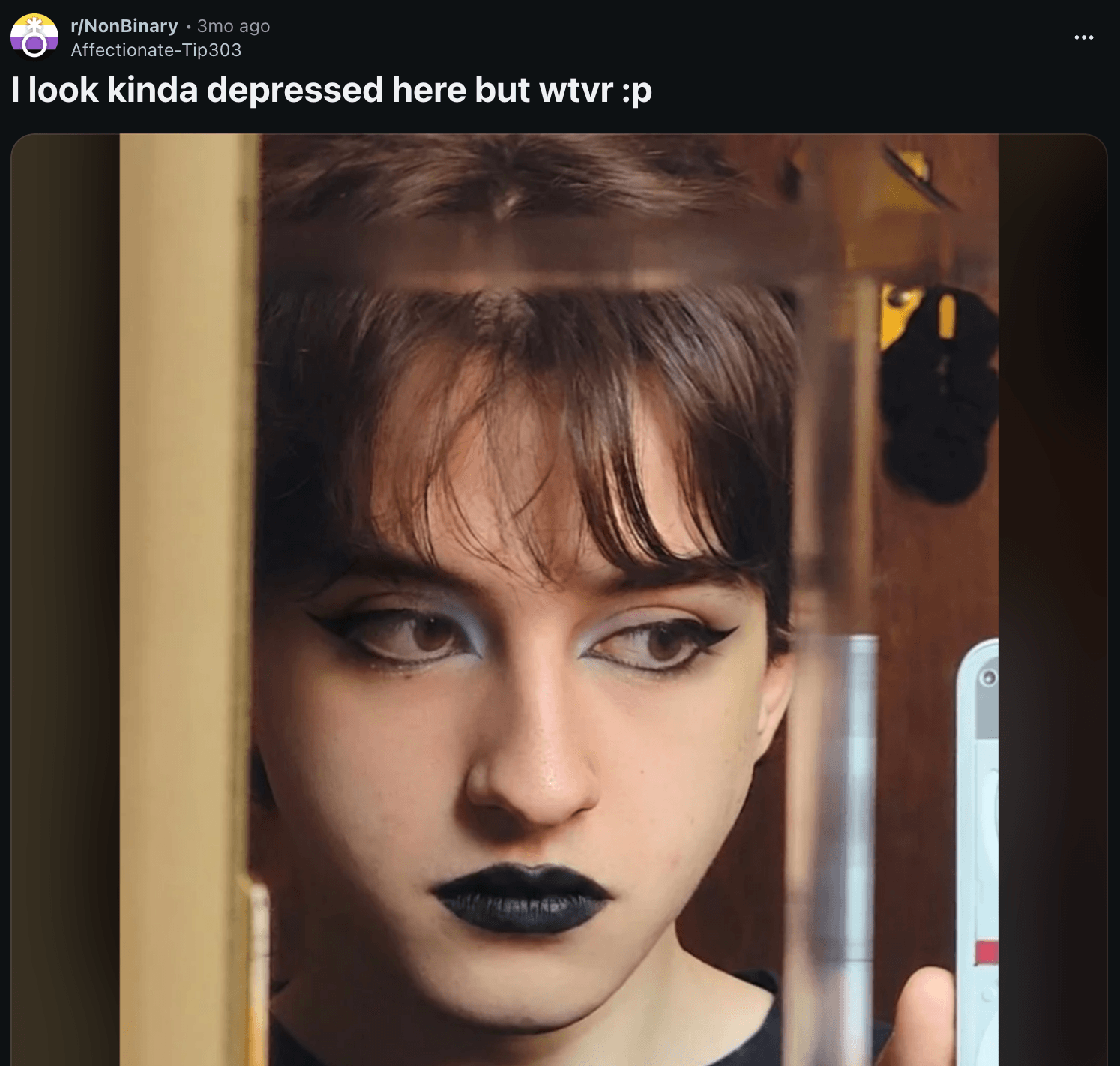 Wtvr comment on Reddit