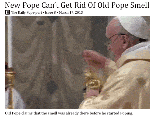 Papal fake news